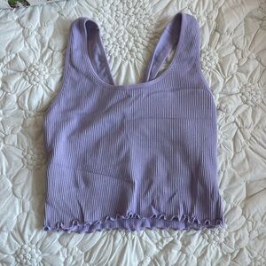 Yogalucious Ribbed Crop Top